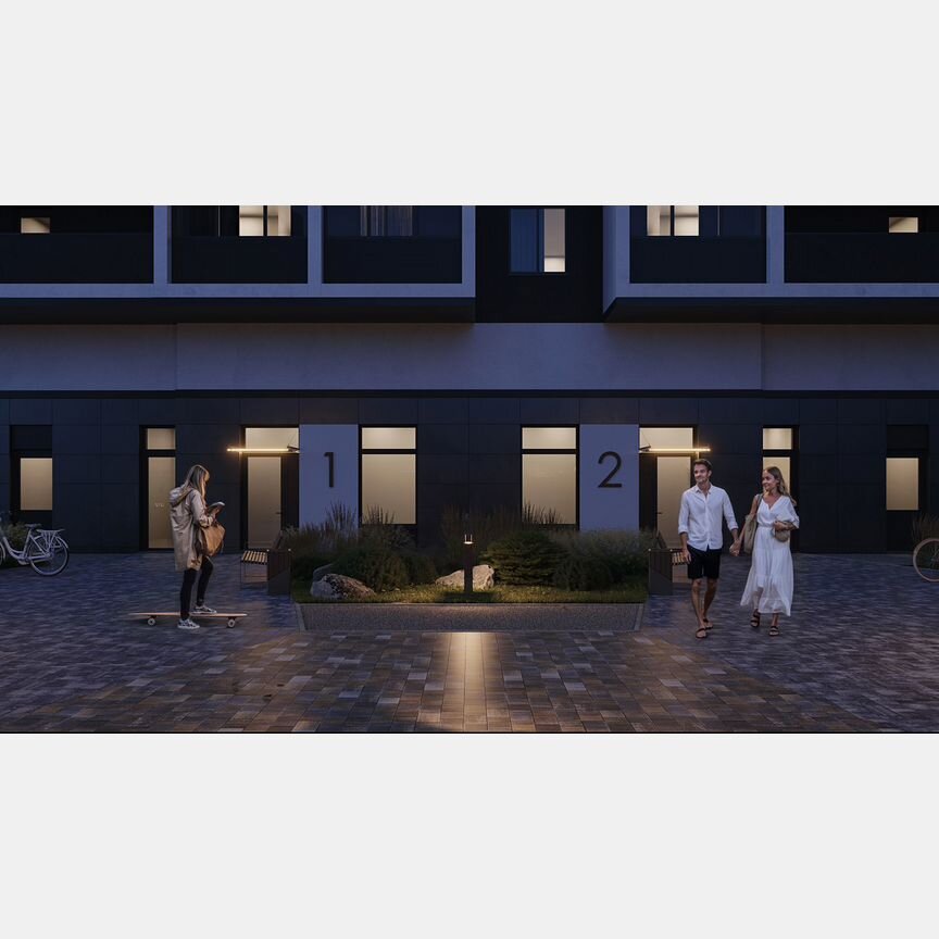 1-к. квартира, 34 м², 2/20 эт.