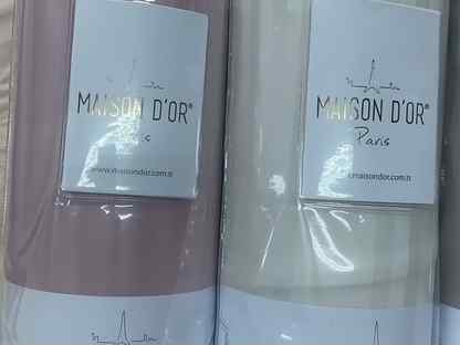 Простынь на резинке страйп сатин Maison Dor, Москва