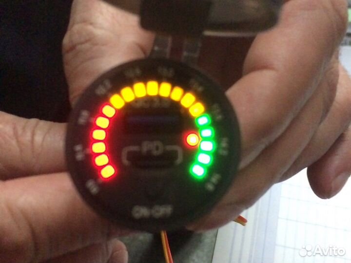 Разъем Usb в авто (врезные) 12V-24V GH-DS139 (Круг