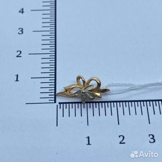 Золотая подвеска