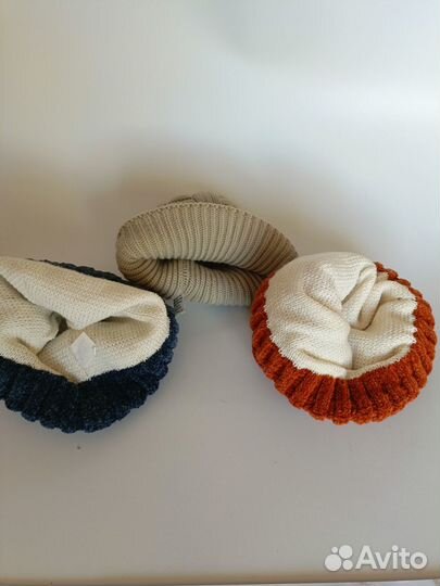 Зимние шапки вязаные СССР