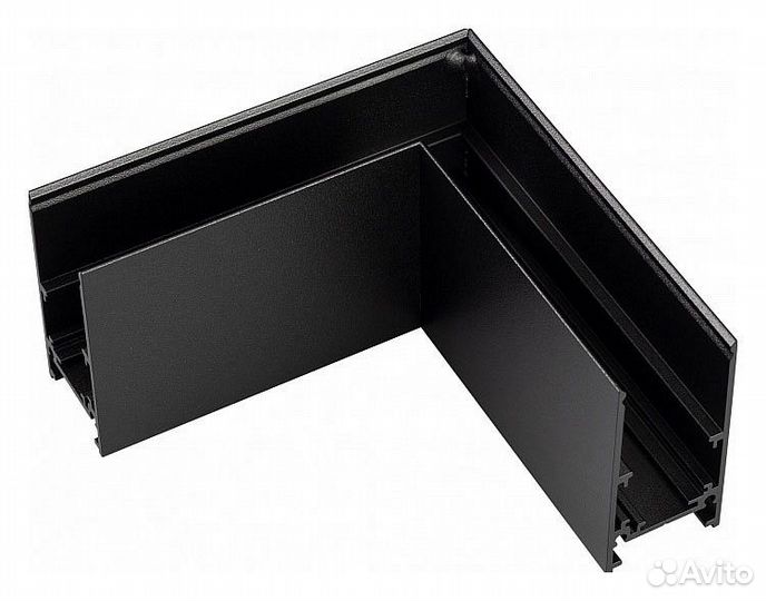 Соединитель угловой L-образный для треков накладны