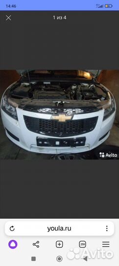 Chevrolet cruze в разбор