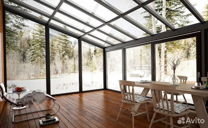 Остекление зимнего сада