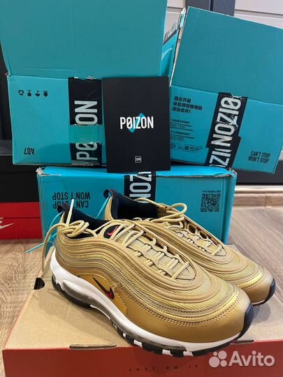 Nike Air Max97 OG размер RU-41 EUR-42 Стелька-26.5