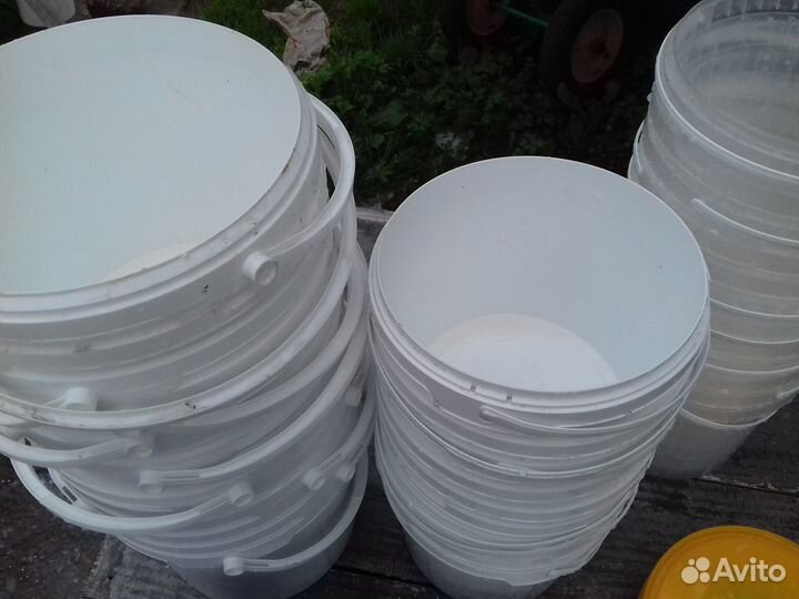 Ведра пластиковые