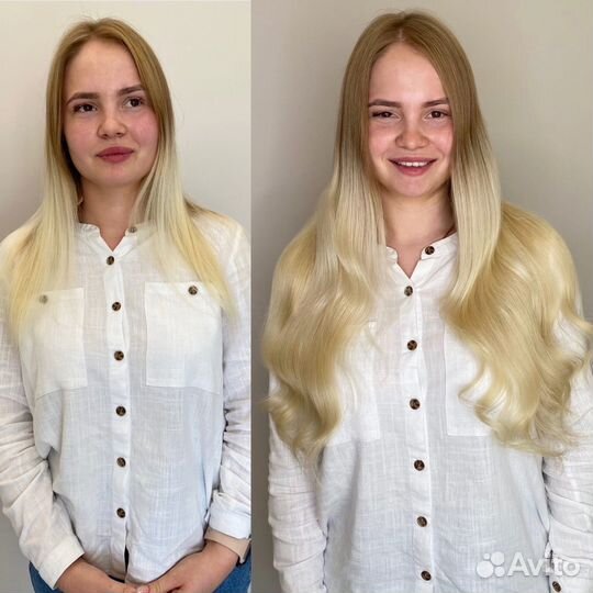 Наращивание волос и коррекция