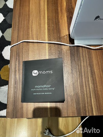 Mamaroo 4moms электронные качели 5.0 + 2 накладки