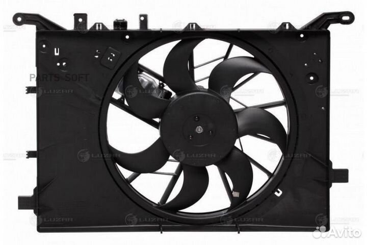 Вентилятор двигателя Volvo S60 (00) /S80 (98) (с к