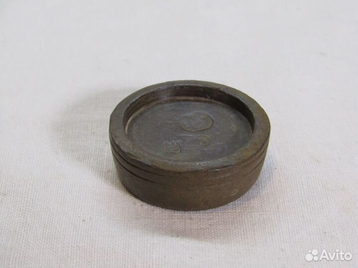 Гиря старинная, гирька для весов 19 век №6996