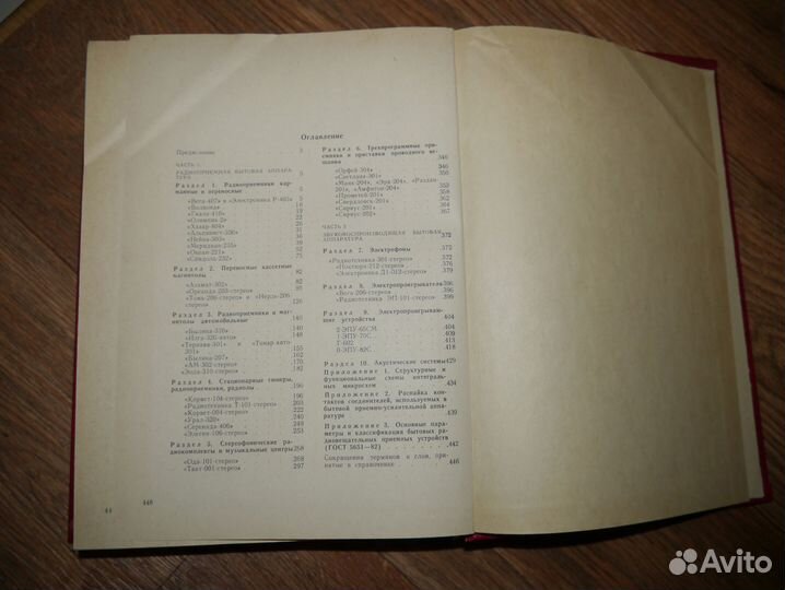 Справочники по бытовой радиоаппаратуре