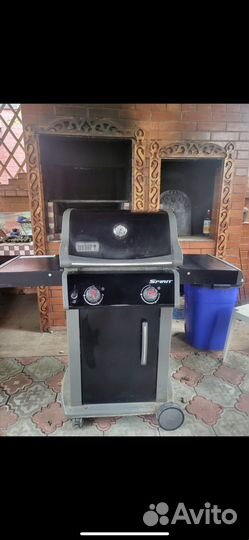 Газовый гриль weber spirit бу