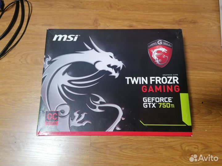MSI GTX 750ti 2gb