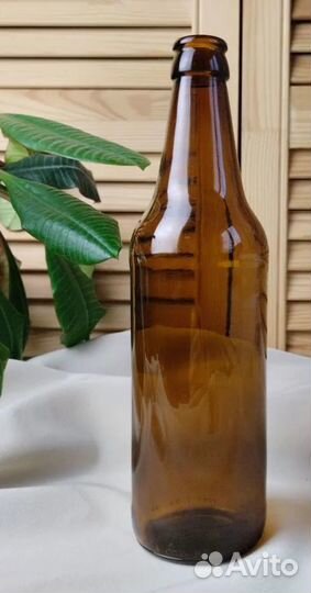 Стеклянные бутылки темные 500 мл