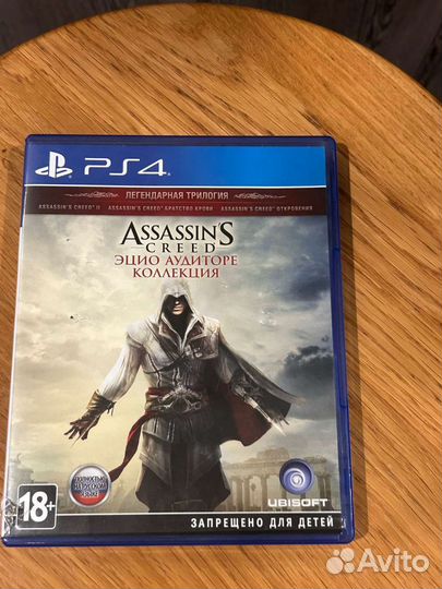 Assassins creed эцио Аудиторе коллекция ps4