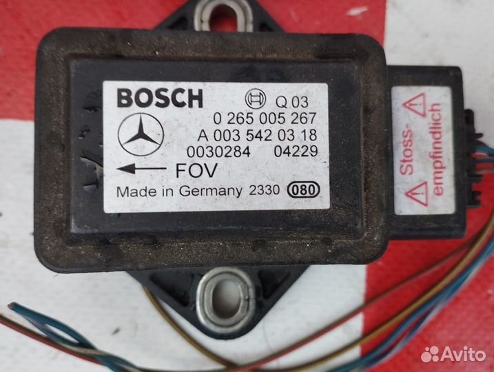 Датчик угловой скорости Bosch для Мерседес W211