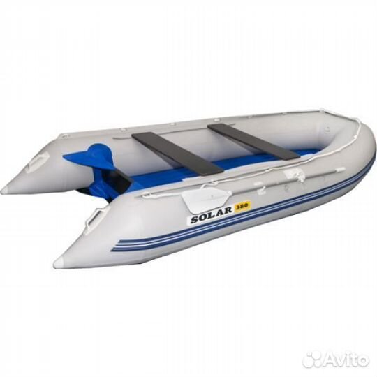 Лодка надувная моторная solar 380 оптима