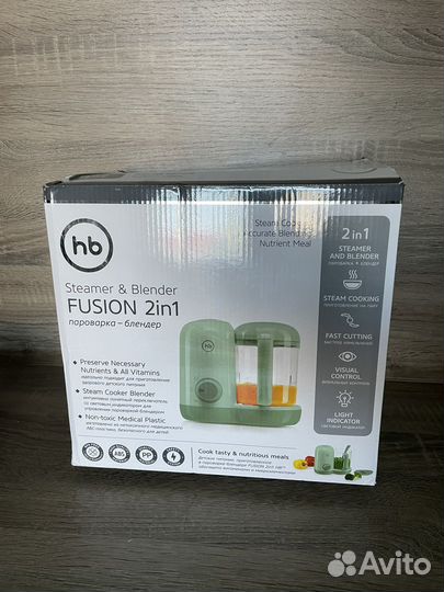 Пароварка блендер happy baby