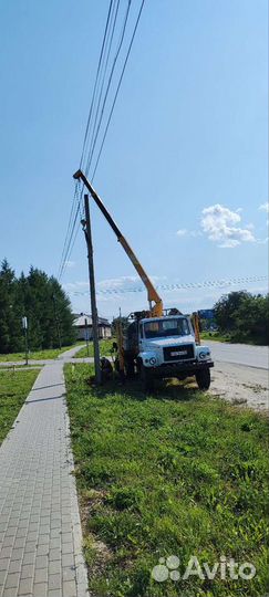 Аренда и услуги манипулятора-вездехода, стрела 3 т
