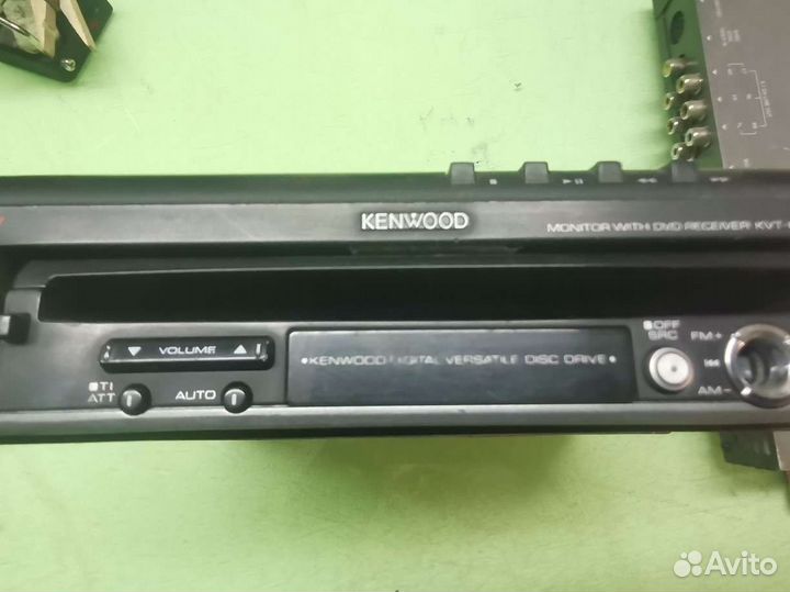 Автомогнитолла kenwood KVT 6270dvdy
