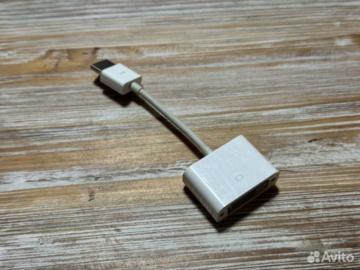 Переходник/адаптер Apple DVI-D - hdmi, белый