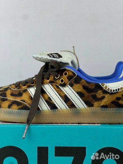 Кроссовки Adidas Samba леопард