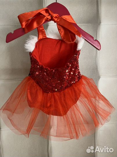 Платье нарядное костюм новогодний для девочки