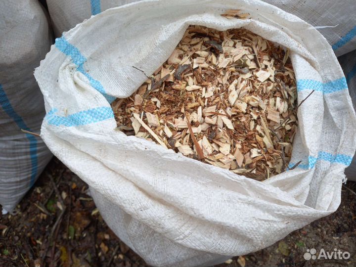 Щепа мульча
