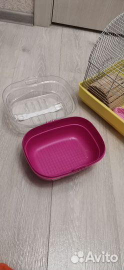 Клетка для хомяка с переноской