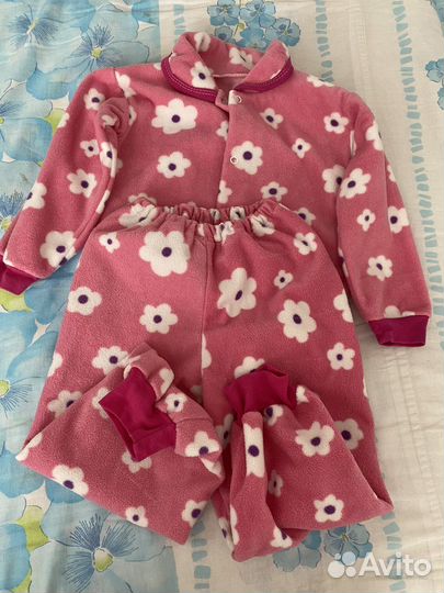Флисовый костюм детский 80-92