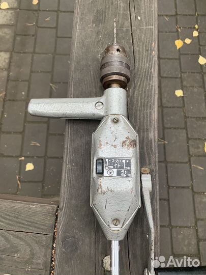 Дрель ручная механическая СССР