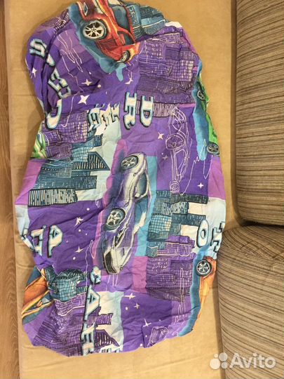 Простынь на резинке 120 60