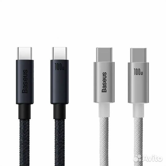 Кабель Baseus Type-C To Type-C 100W (2M)