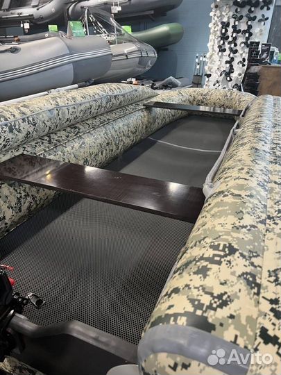 Лодка пвх Golfstream Патриот MF 410 light jet