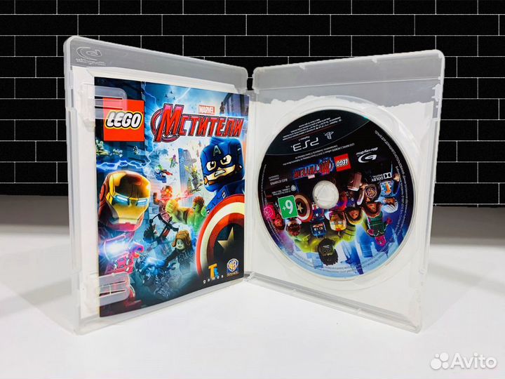 Б/У lego Мстители для PS3