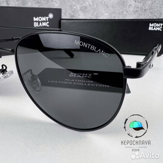 Очки Montblanc Premium Polaroid Стильные