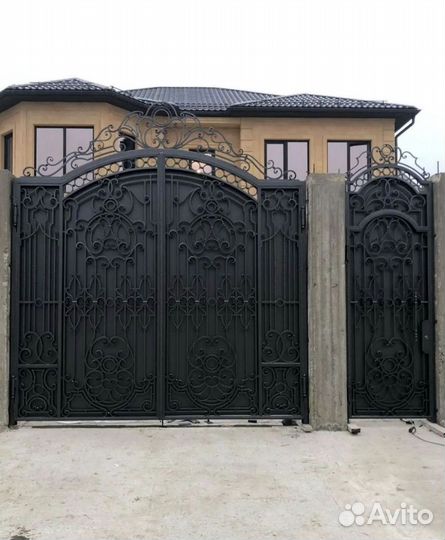 Кованые ворота