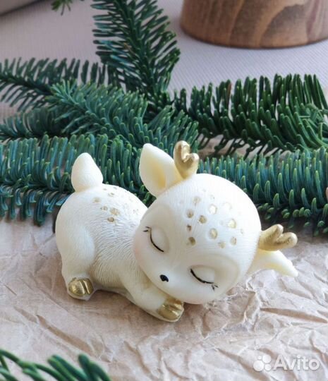 Молд силиконовый олень