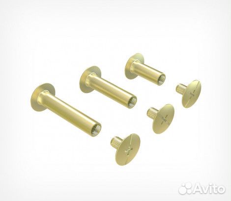 Винт металлический BINDING screw, 15 мм, Серебр