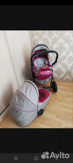 Прогулочная коляска 3 в 1 бу