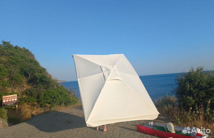 Зонт прямоугольный уличный