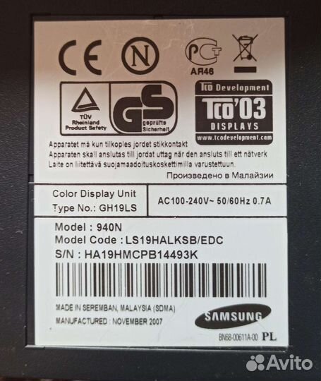 Монитор Samsung