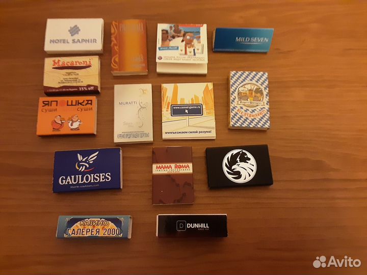 Сувенирные спички и другие