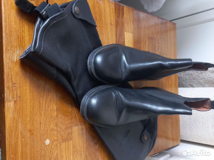 Ботинки и краги для верховой езды