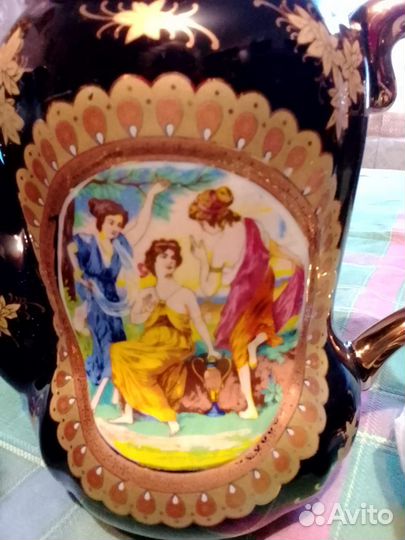 Чешский фарфор. Чайный набор