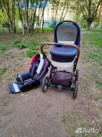 Детская прогулочная легкая коляска Navington 2 в 1