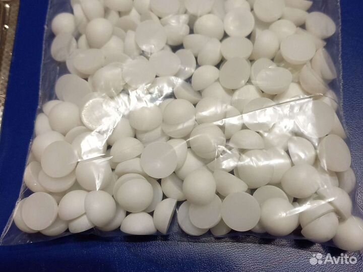 Полубусины матовые 12мм