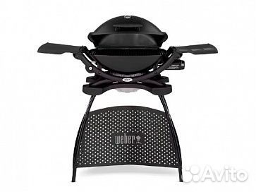 Газовый гриль weber Q 2200 Stand Black Line