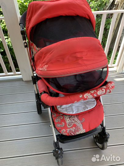 Коляска прогулочная «Capella S-803WF Сибирь»