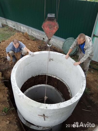 Сливная яма / септик / кессон